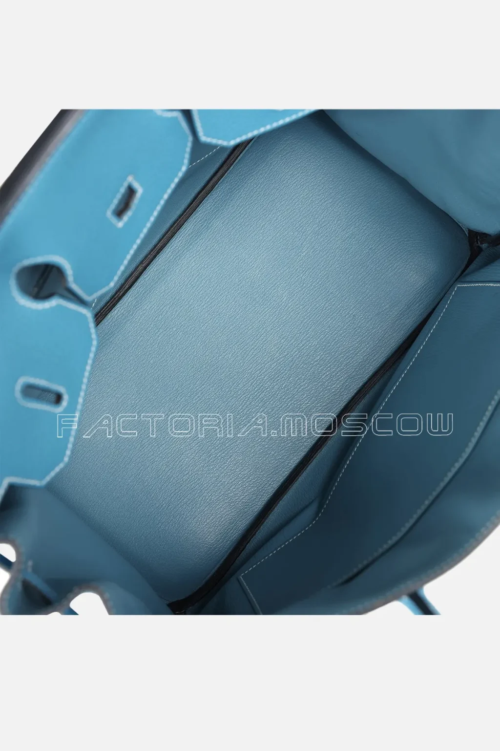 Hermès Birkin 35 Clemence Colour Blue Jean PHW