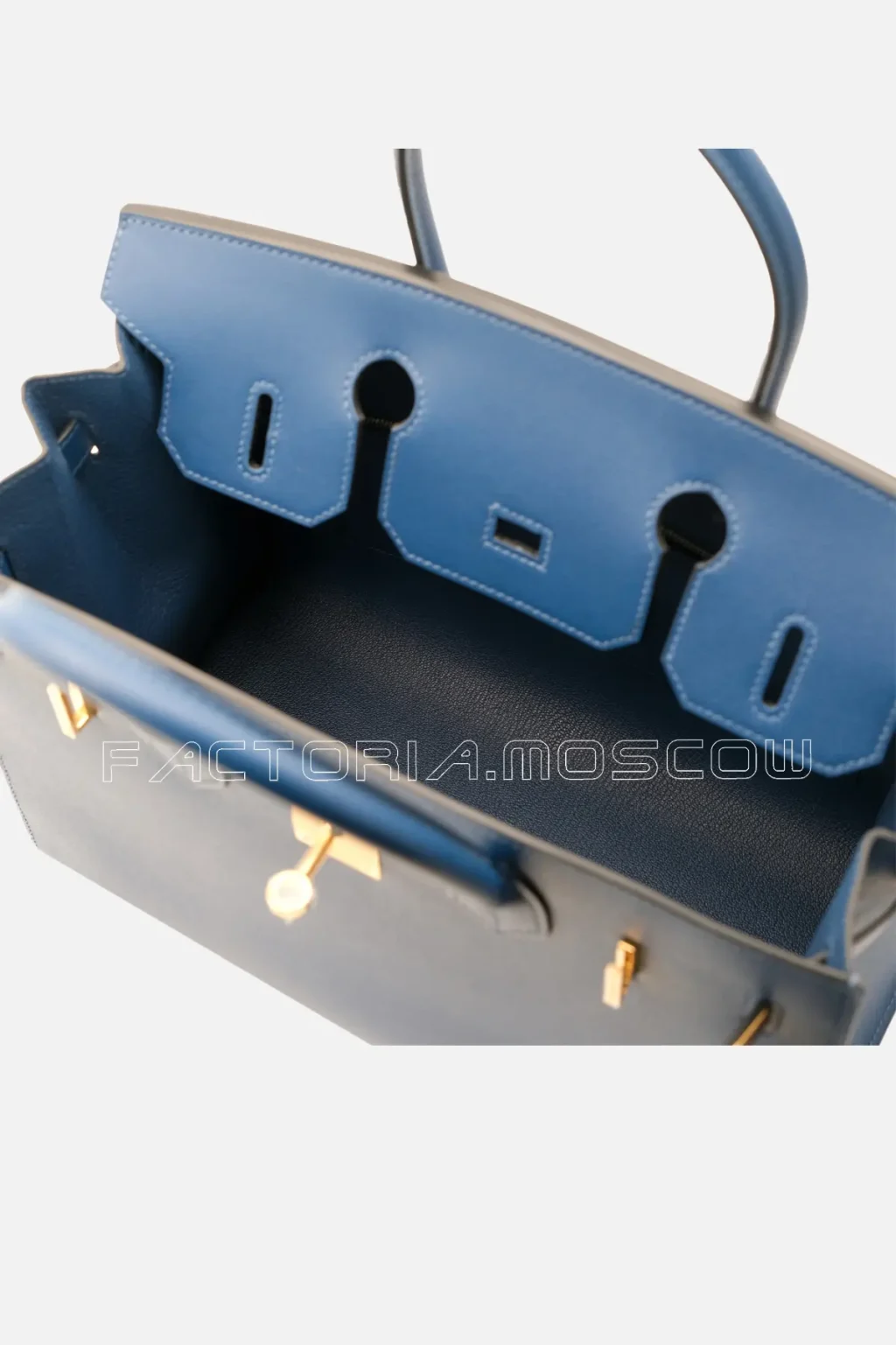 Hermes Deep Blue Madame Birkin 30 Sellier GHW