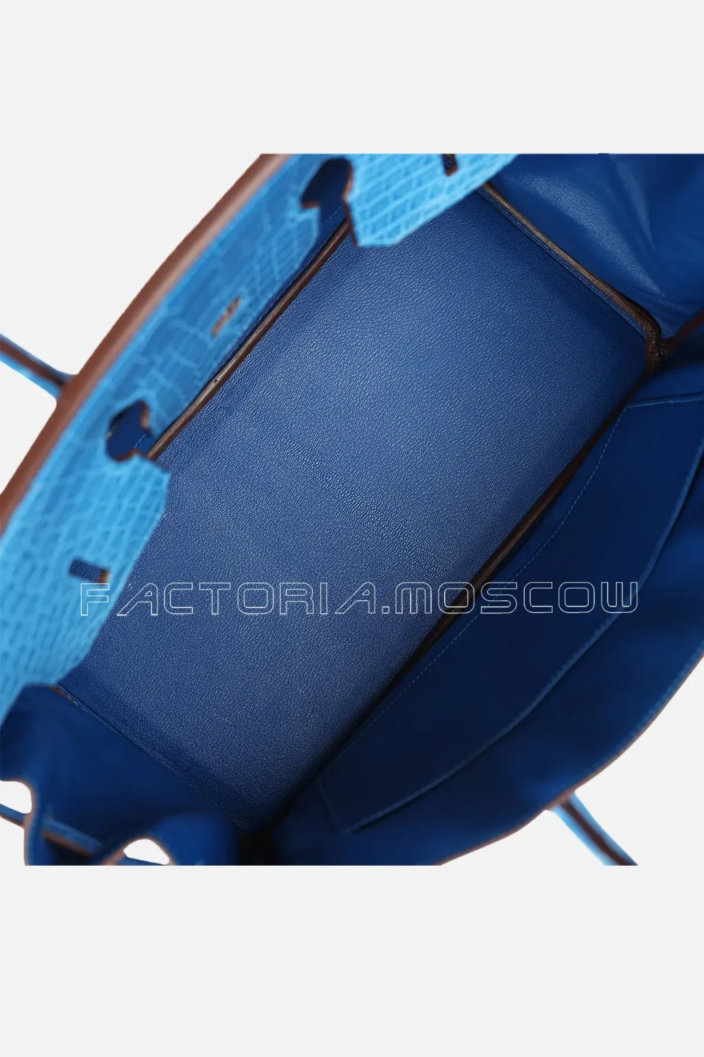 Hermès Birkin 35 Matte Alligator Colour Mykonos PHW