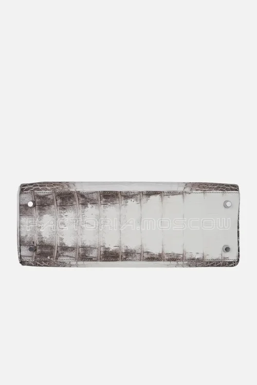 Hermes Limited Edition Kelly 35 Bag Himalaya Crocodile PHW