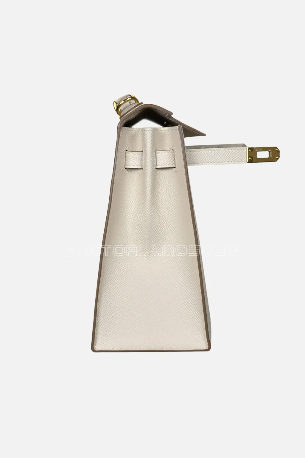 Hermes Kelly Sellier 25 Epsom Colour Craie Hardware GHW
