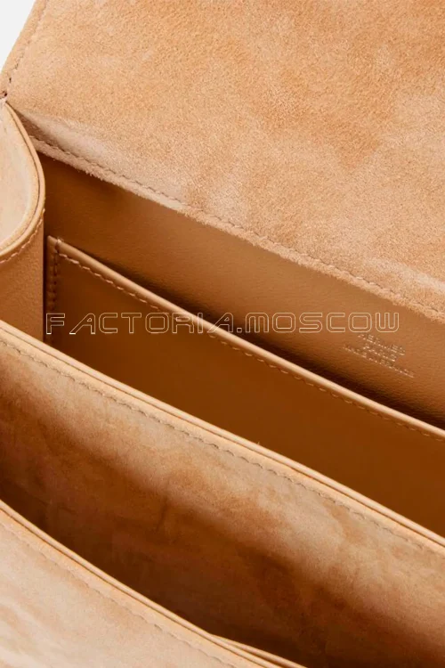 Hermès Mini Constance 18 Beige Veau Doblis Suede PHW