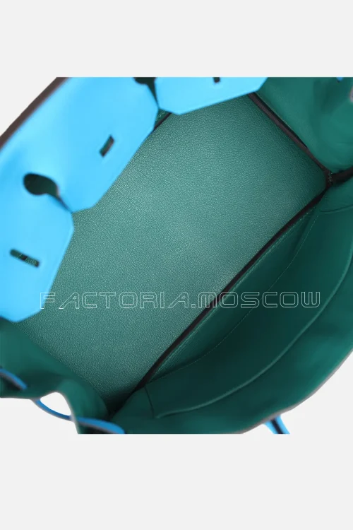 Hermès Birkin 35 Togo Colour Bleu Zanzibar PHW
