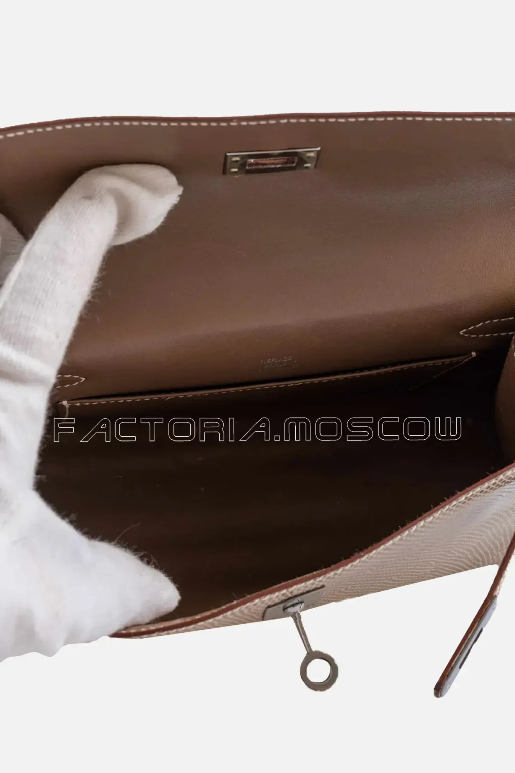 Hermes Kelly Mini Pochette Ficelle Lizard Swift PHW