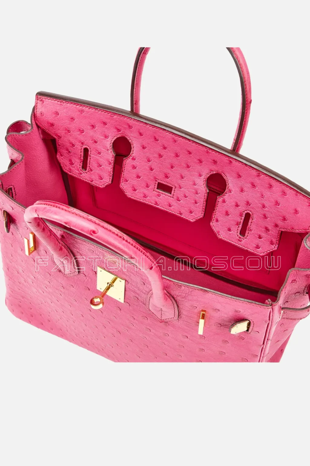 Hermes Birkin 30 Fuchsia Ostrich GHW