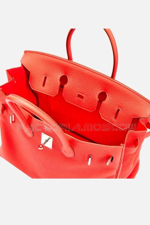 Hermes Birkin 35 Clemence Colour Rose Jaipur PHW
