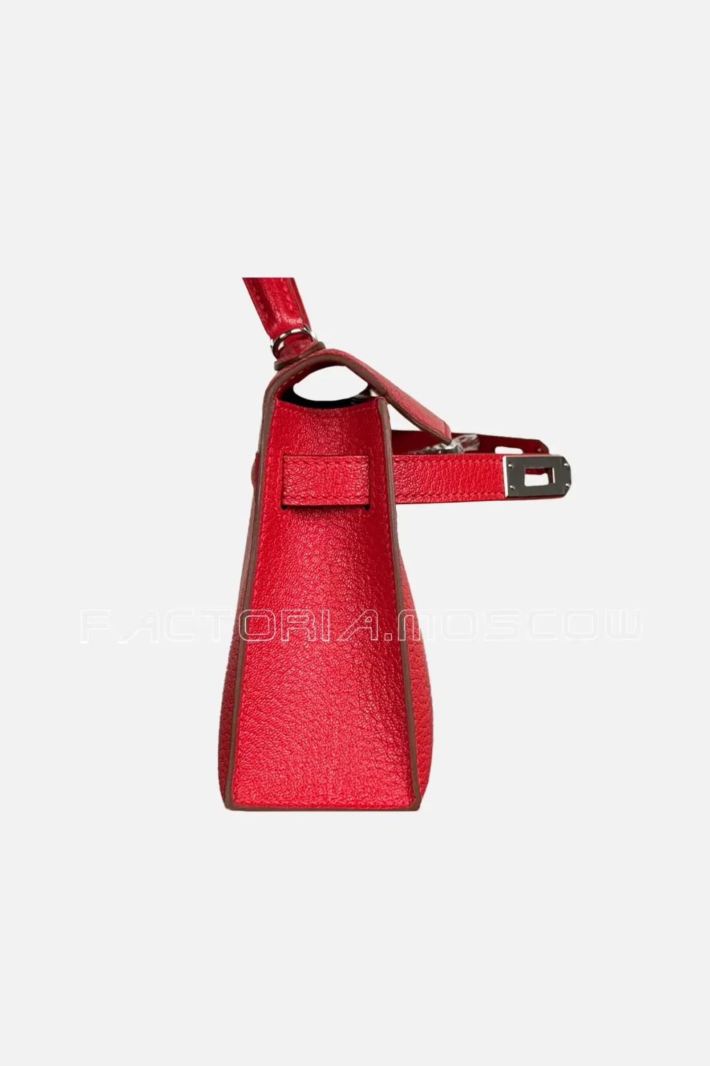 Hermes Kelly Mini 20 Chèvre Colour Rouge Casaque PHW