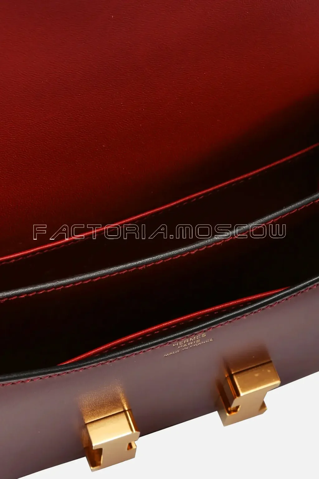 Hermes Constance 18 Rouge H Box GHW