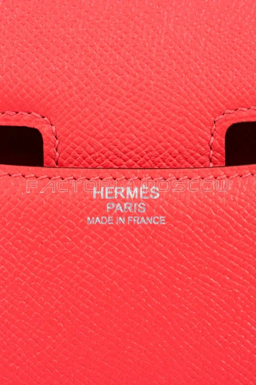 Hermes Constance 24 Rose Jaipur Epsom Leather PHW