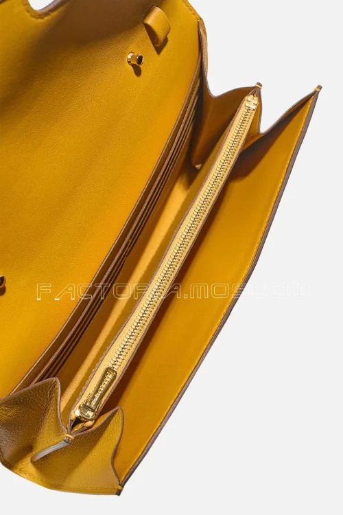 Hermès Constance To Go Jaune Ambre Epsom GHW