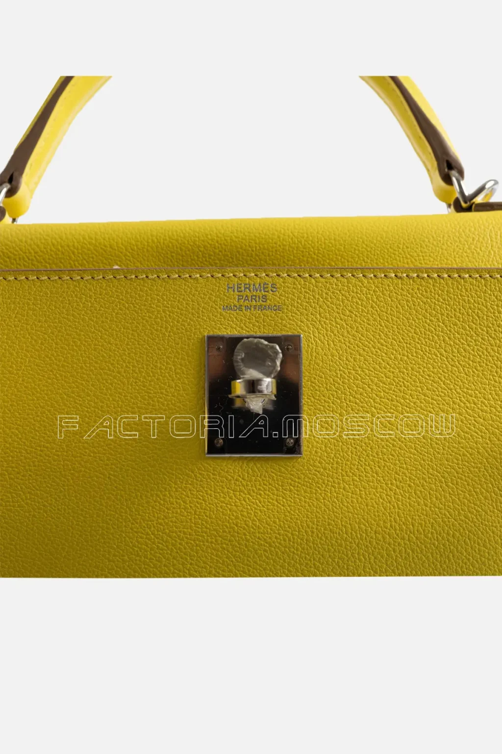 Hermes Kelly Retourne 32 Evercolor Colour Lime PHW