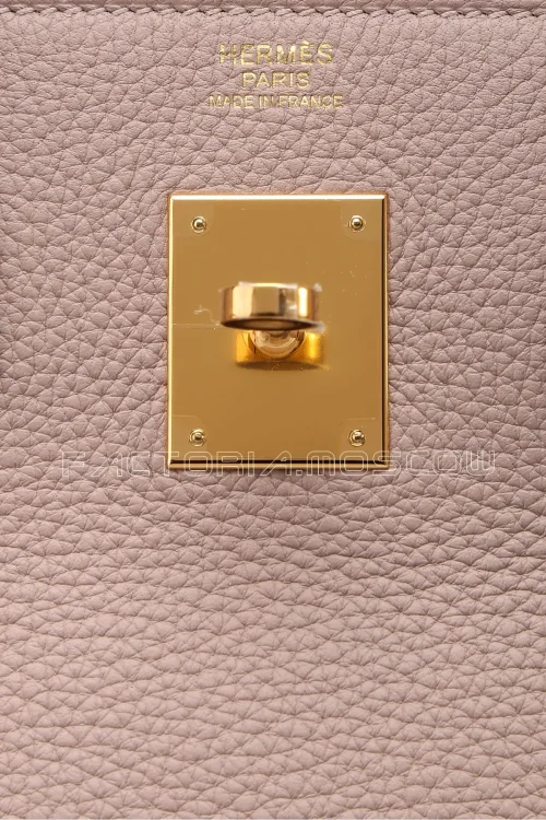 Hermes Birkin 30 Taurillon Clemence Colour Glycine GHW