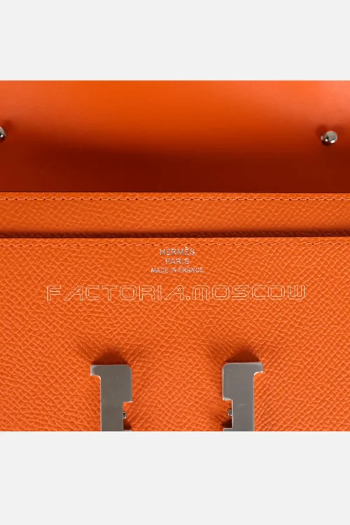 Hermès Constance To Go Orange Epsom PHW