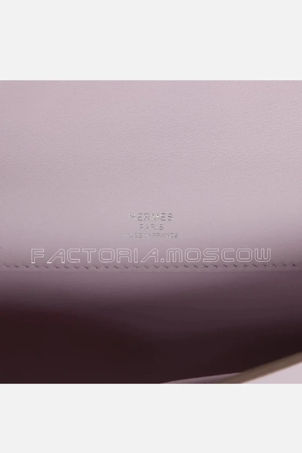 Hermès Kelly Cut Mauve Pale Swift PHW