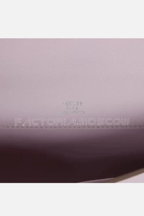 Hermès Kelly Cut Mauve Pale Swift PHW