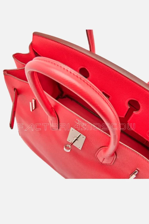 Hermès Birkin 35 Epsom Colour Rouge Casaque PHW