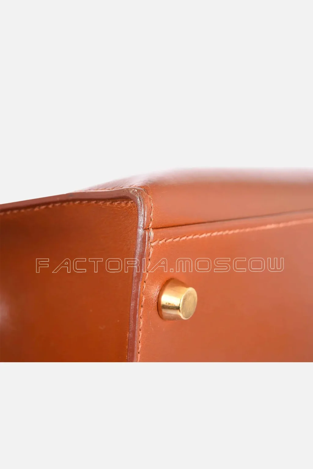 Hermes Kelly Sellier 32 Box Calf Colour Noisette GHW