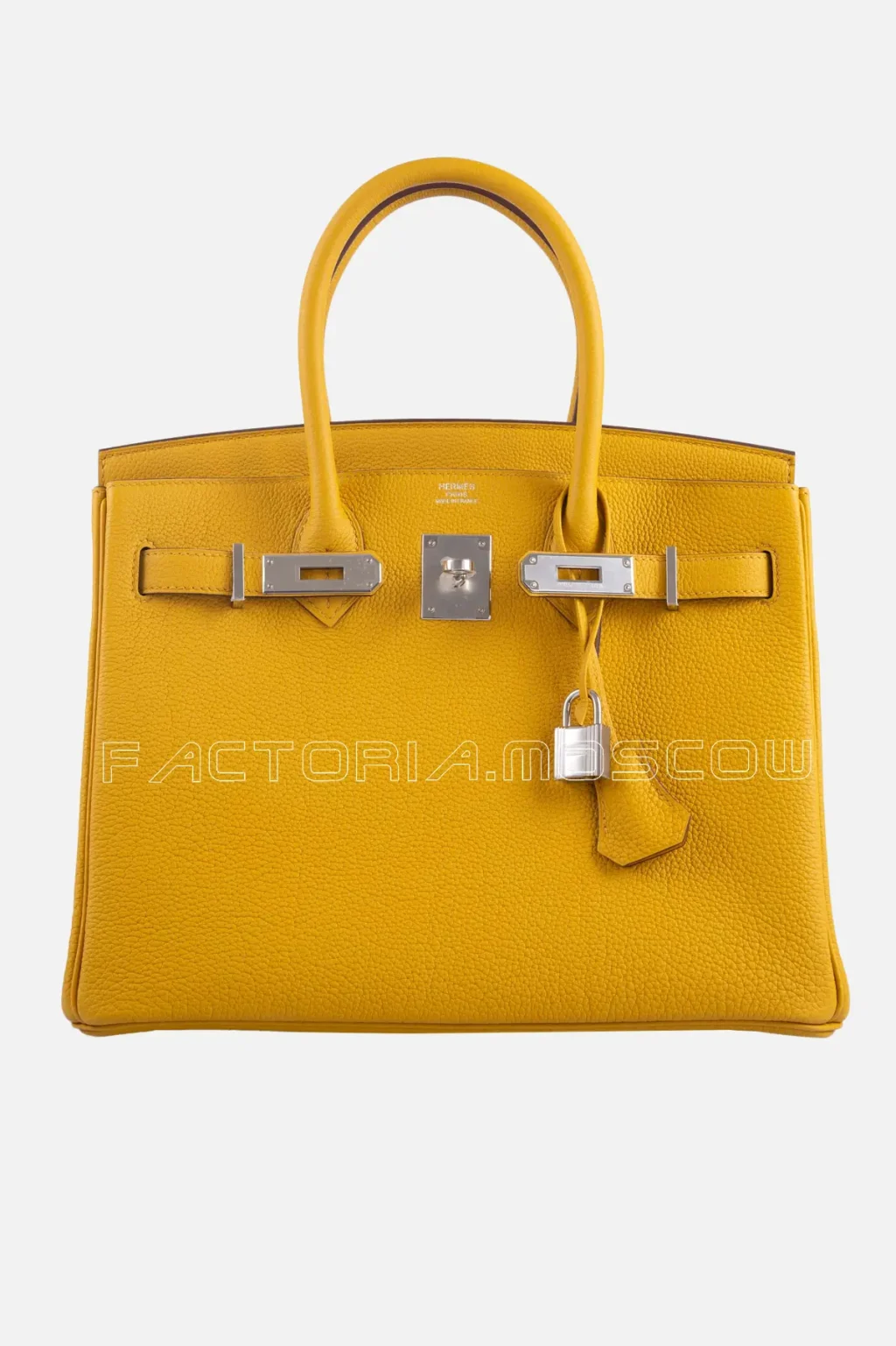 Hermes Birkin 30 Jaune Ambre Togo PHW