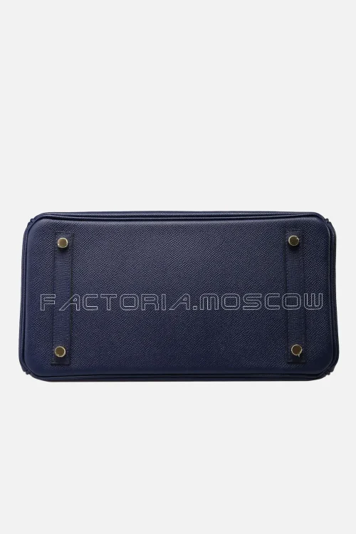 Hermes Birkin 30 Bleu Saphir Epsom GHW