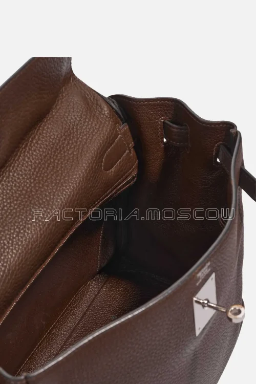 Hermès Kelly Retourne 32 Clémence Colour Cacao PHW