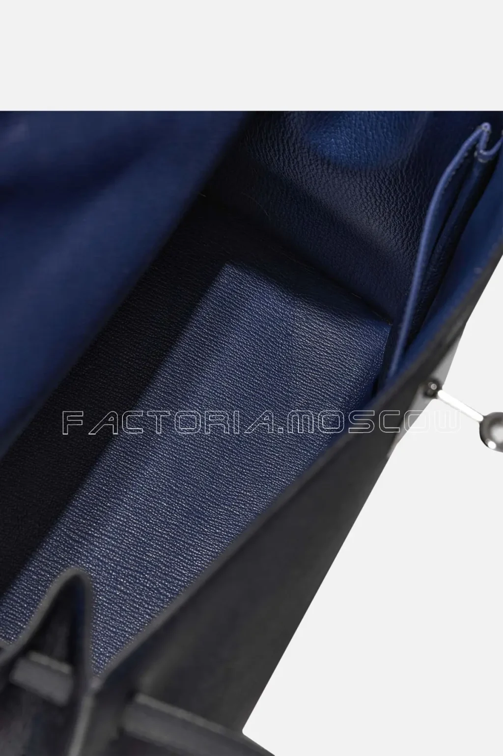 Hermès Kelly Sellier 32 Epsom Colour Blue Saphir PHW