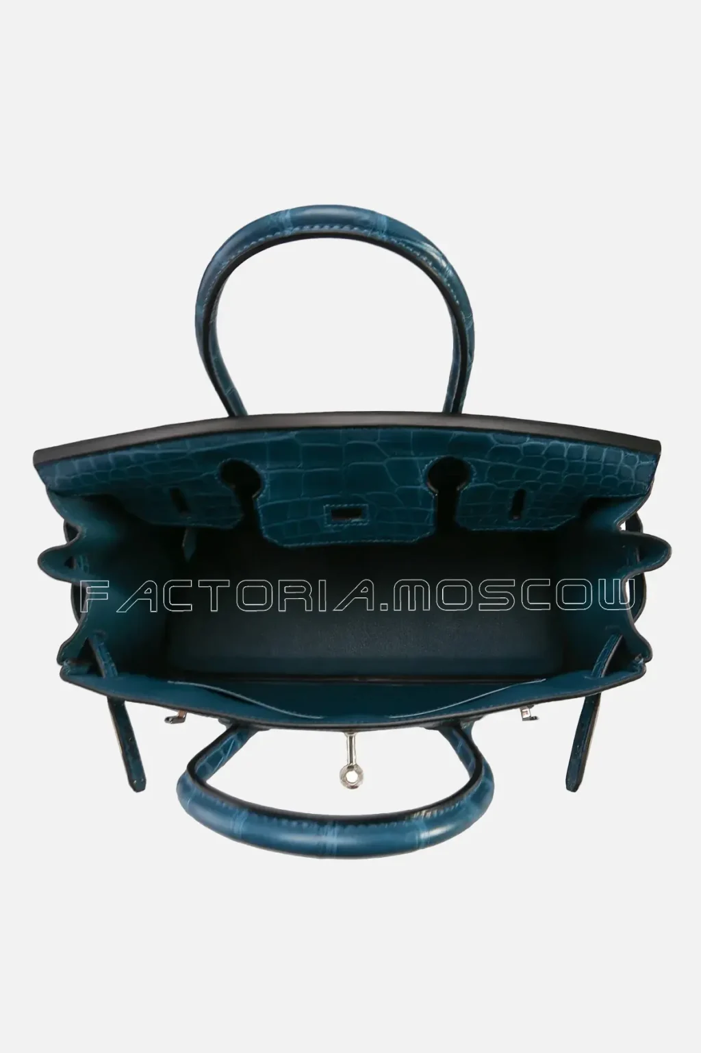 Hermes Birkin 30 Matte Blue de Malte Alligator PHW