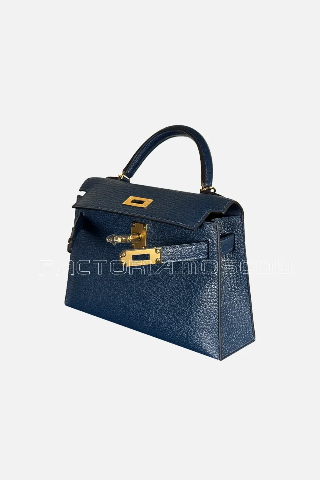 Hermes Kelly Mini II 20 Chèvre Colour Bleu Sapphire GHW