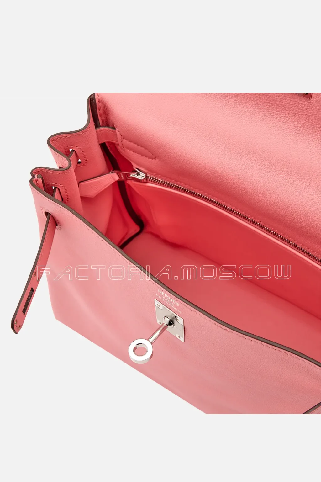 Hermès Kelly Retourne 25 Swift Colour Rose D'Ete PHW