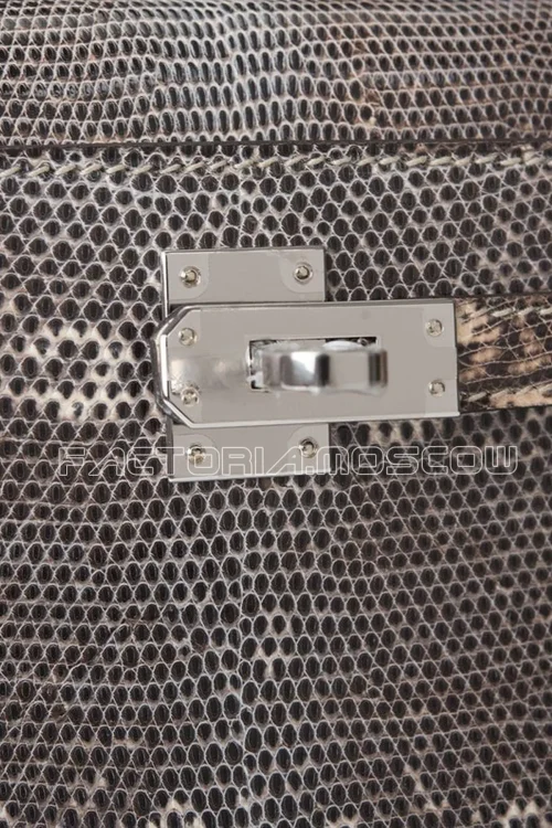 Hermes Kelly Pouchette Ombré Lizard PHW