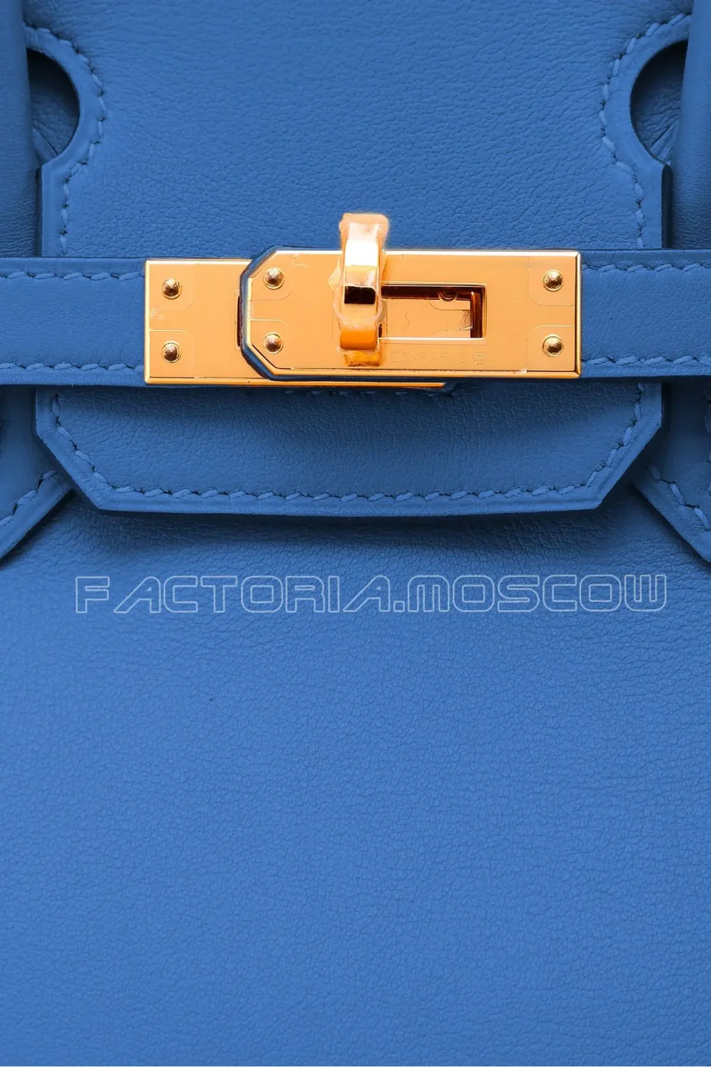Hermes Birkin 25 Swift Blue Zellige GHW