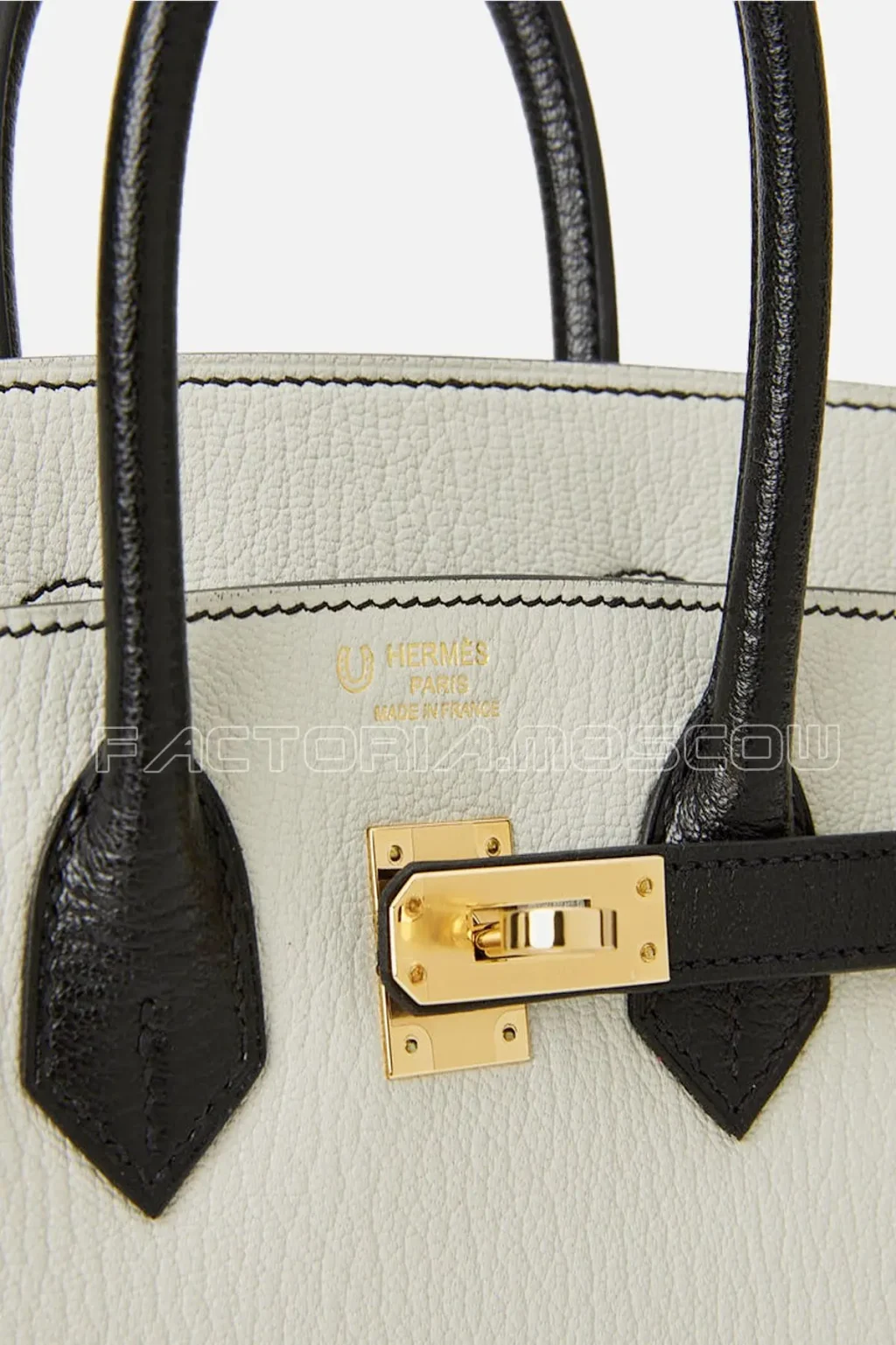 Hermes Birkin 25 Chèvre Special Order (HSS) Gris Mouette/Black GHW