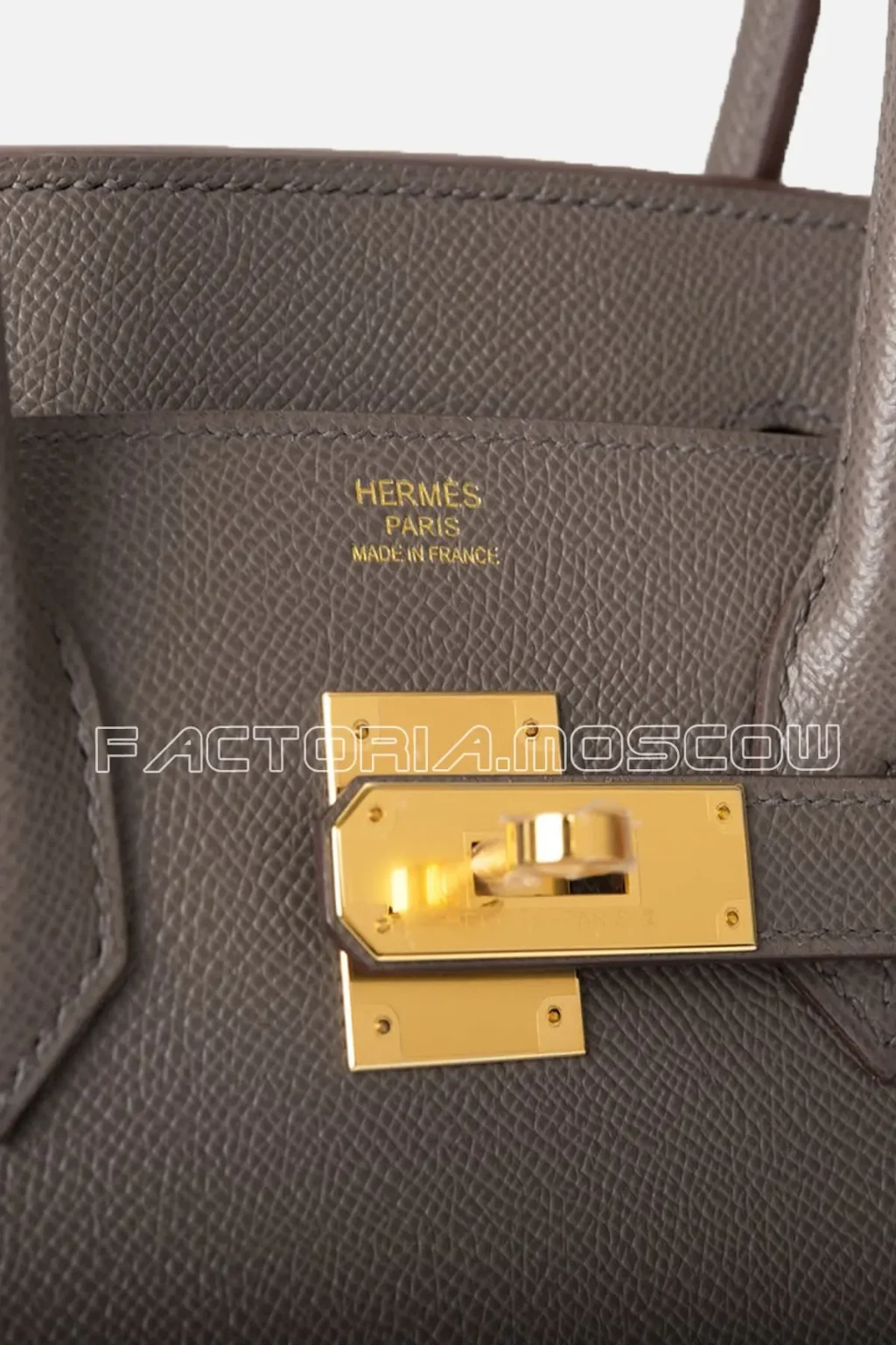 Hermes Birkin Sellier 30 Epsom Gris Etain GHW