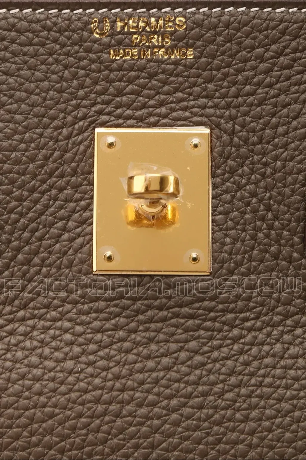 Hermes Birkin 35 HSS Clemence Colour Etoupe/Raisin GHW