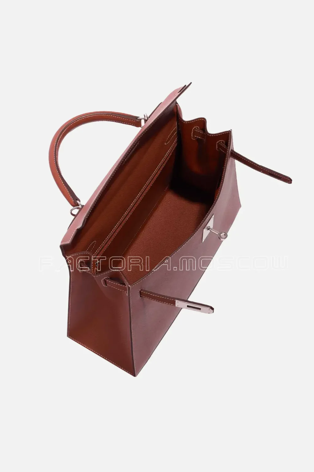 Hermès HSS Kelly Sellier 32 Epsom Colour Sienne PHW