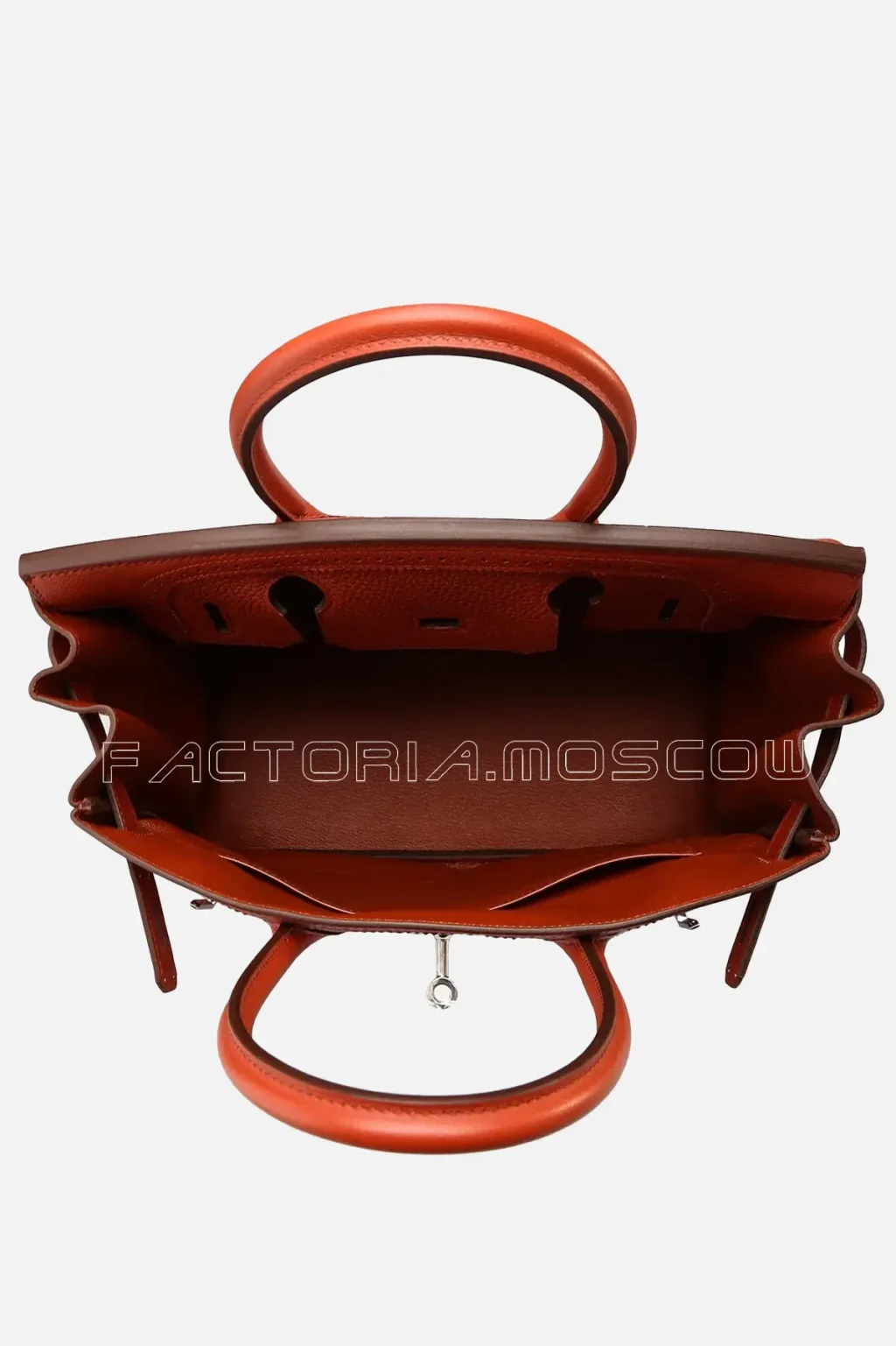 Hermes Ghillies Birkin 30 Brique Togo & Clemence PHW