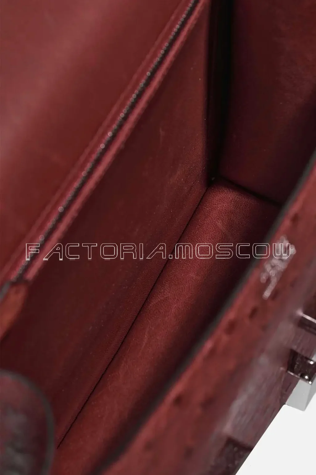 Hermès Constance 24 Ostrich Rouge H PHW