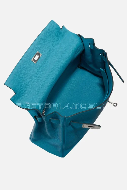 Hermès Kelly Retourne 32 Togo Colour Blue Izmir PHW