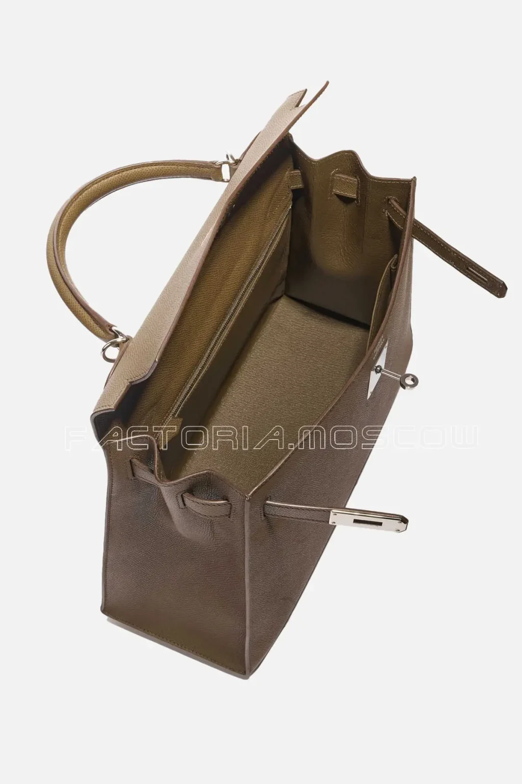 Hermès Kelly Sellier 32 Epsom Colour Toundra PHW