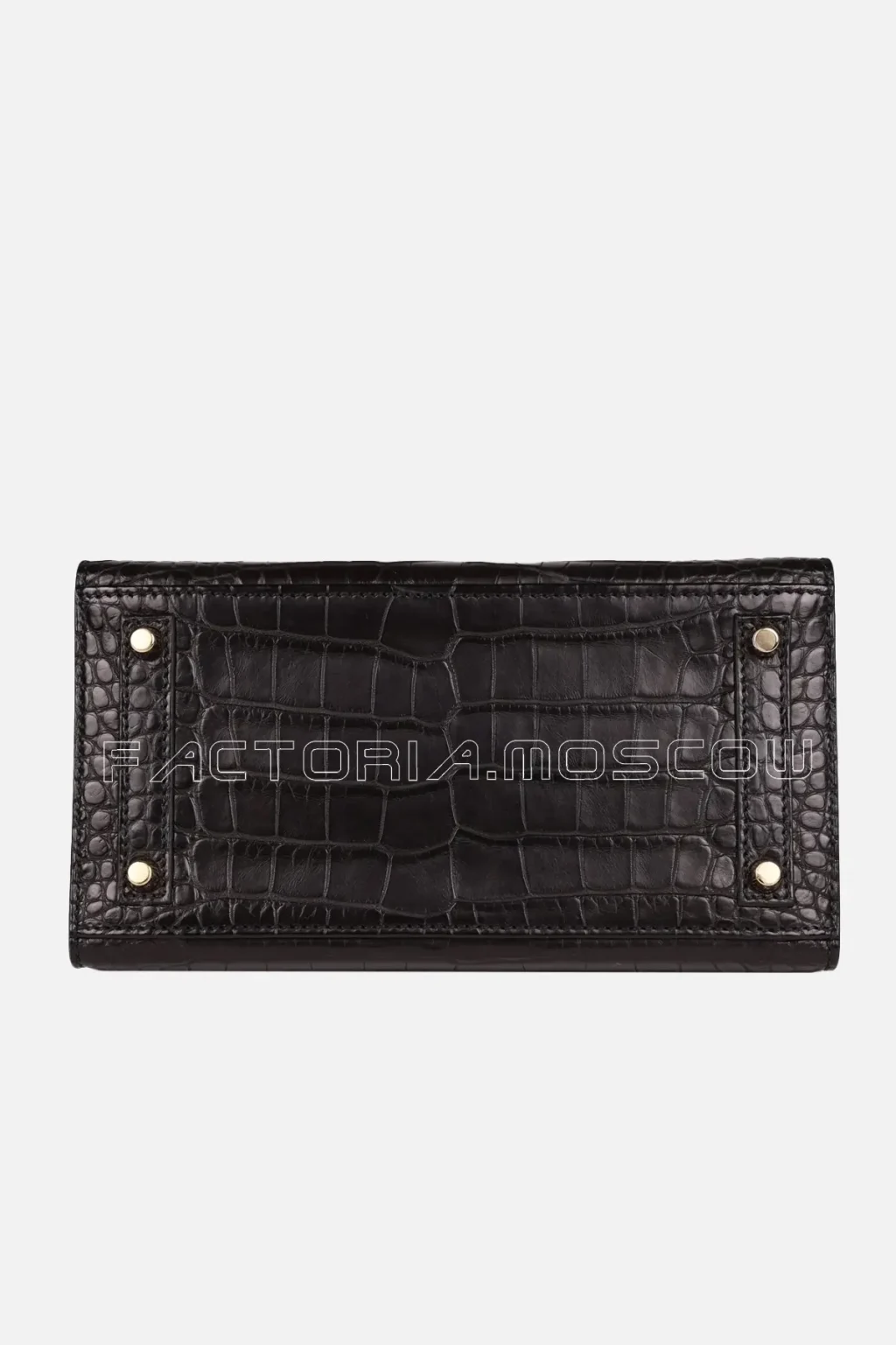 Hermès Birkin Sellier 20 Black Matte Alligator GHW