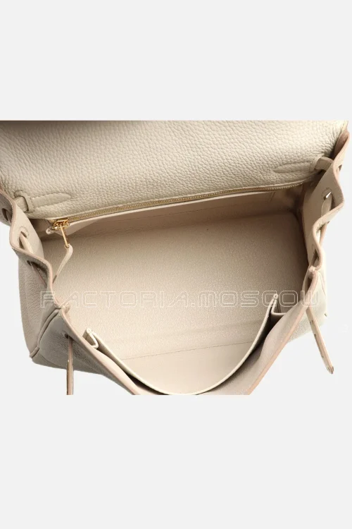 Hermès HSS Kelly Retourne 25 Togo Colour Craie And Beton GHW
