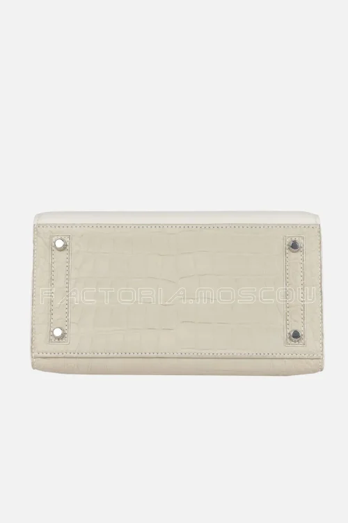 Hermès Faubourg Birkin Sellier 20 Beton Matte Alligator, Blanc Togo, Bleu Brume Chèvre and White, Orange H and Craie Swift, Blanc Sombrero PHW