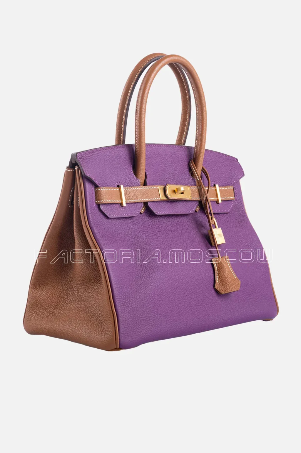 Hermes HSS Birkin 30 Anemone and Gold Togo GHW