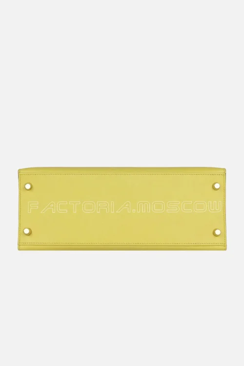 Hermès Kelly Sellier 28 Soufre Epsom GHW
