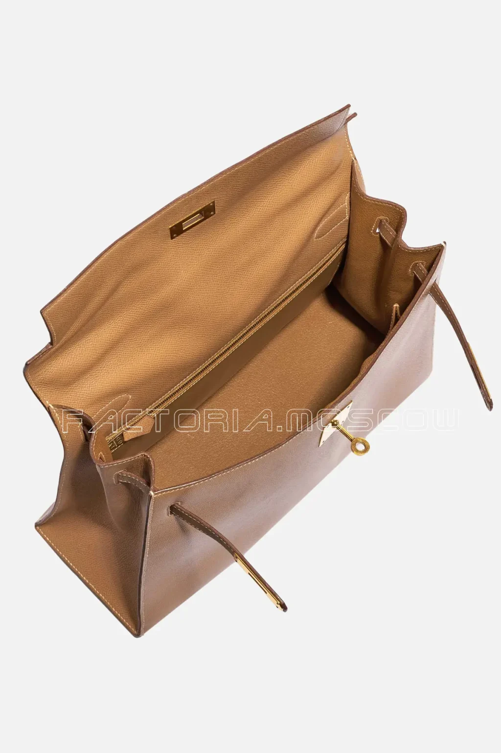 Hermès Kelly Sellier 32 Epsom Colour Cognac GHW