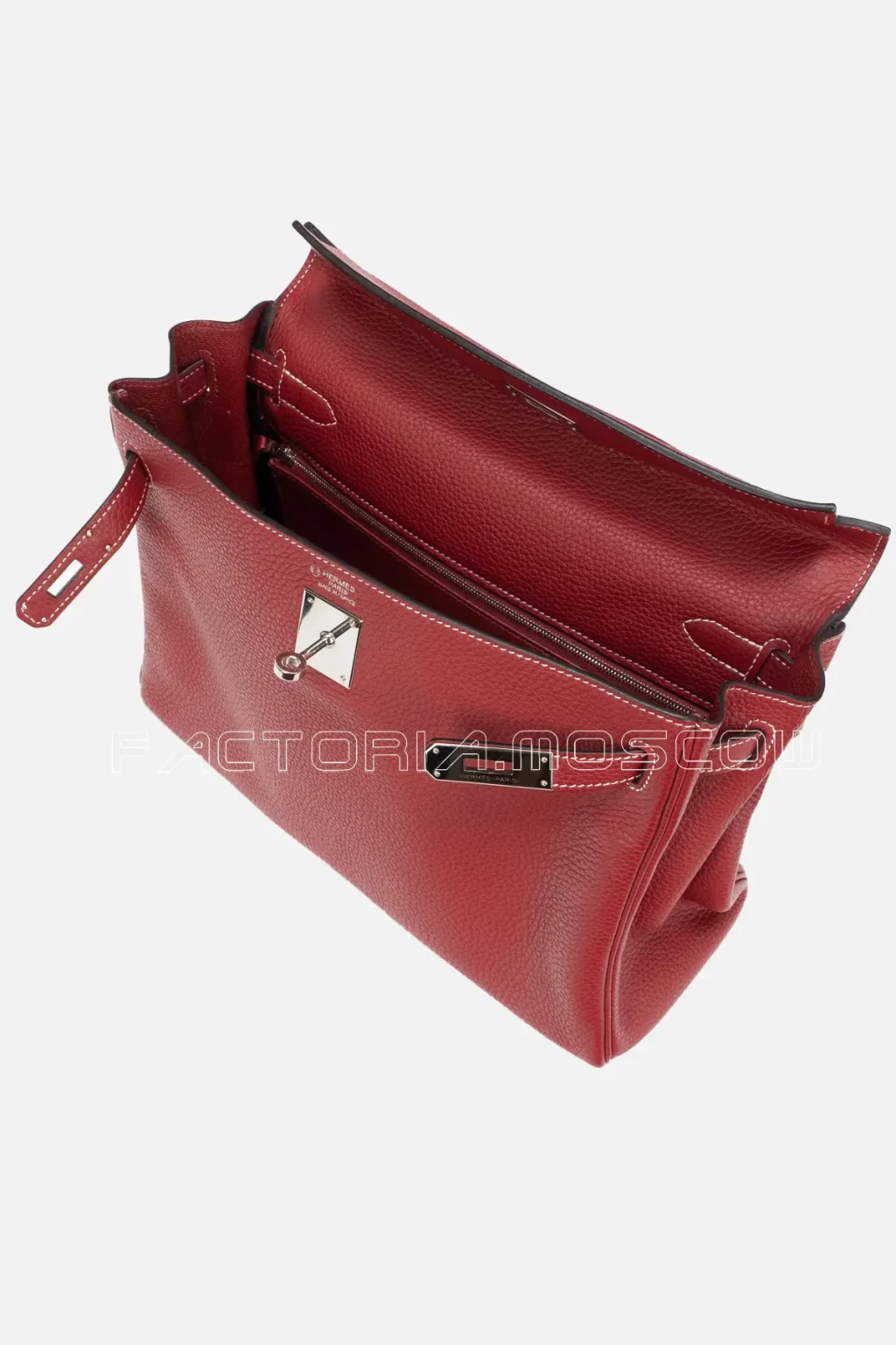 Hermès HSS Kelly Retourne 32 Clemence Colour Rouge Grenat PHW
