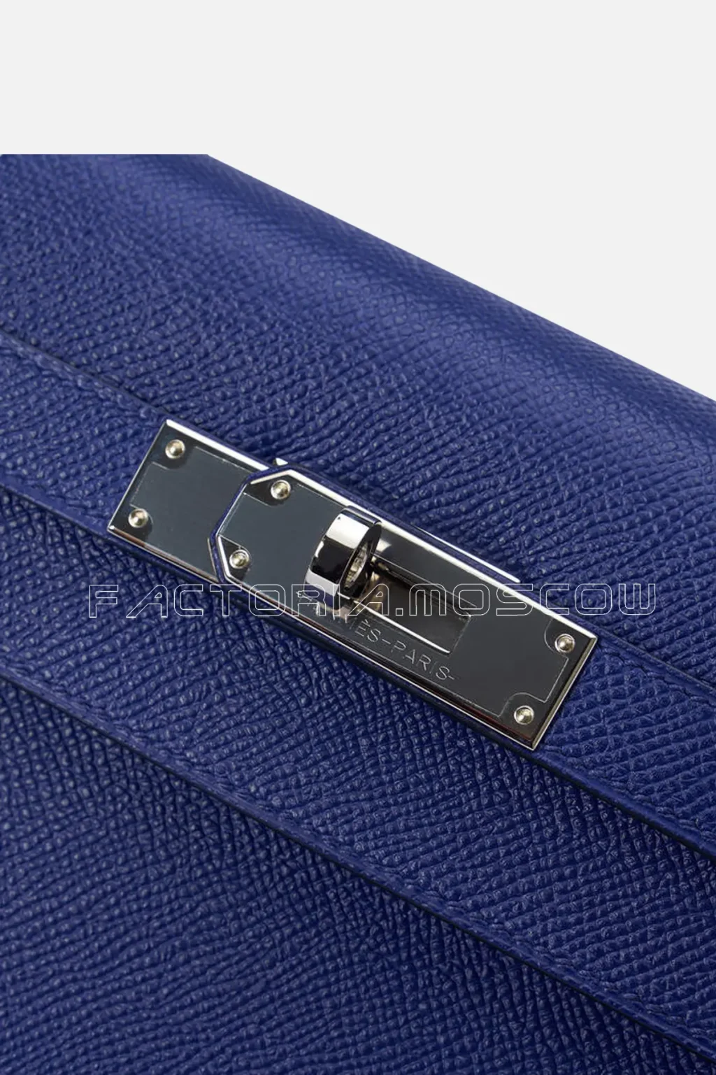 Hermès Kelly Sellier 32 Epsom Colour Bleu Encre PHW