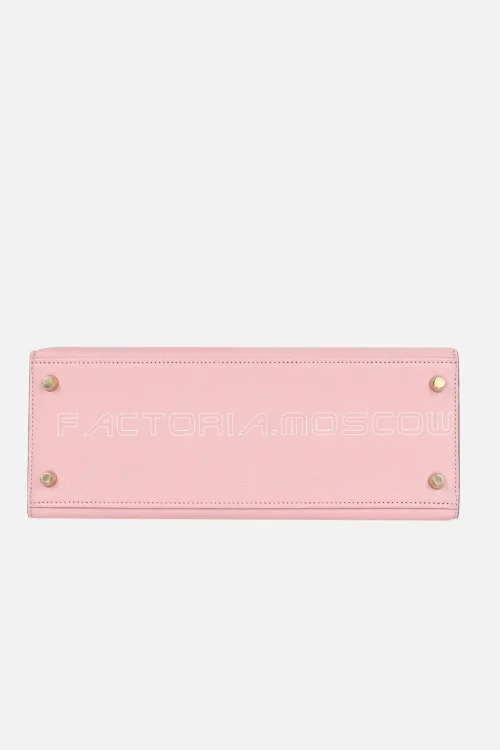 Hermès HSS Kelly Sellier 28 Rose Sakura And Gris Tourterelle Chevre Brushed GHW