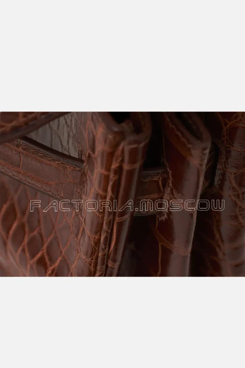 Hermès Kelly 32 Alligator Lisse Colour Etrusque GHW