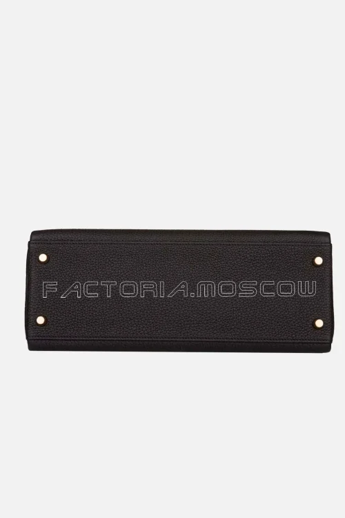 Hermès Kelly Retourne 32 Togo Colour Black GHW