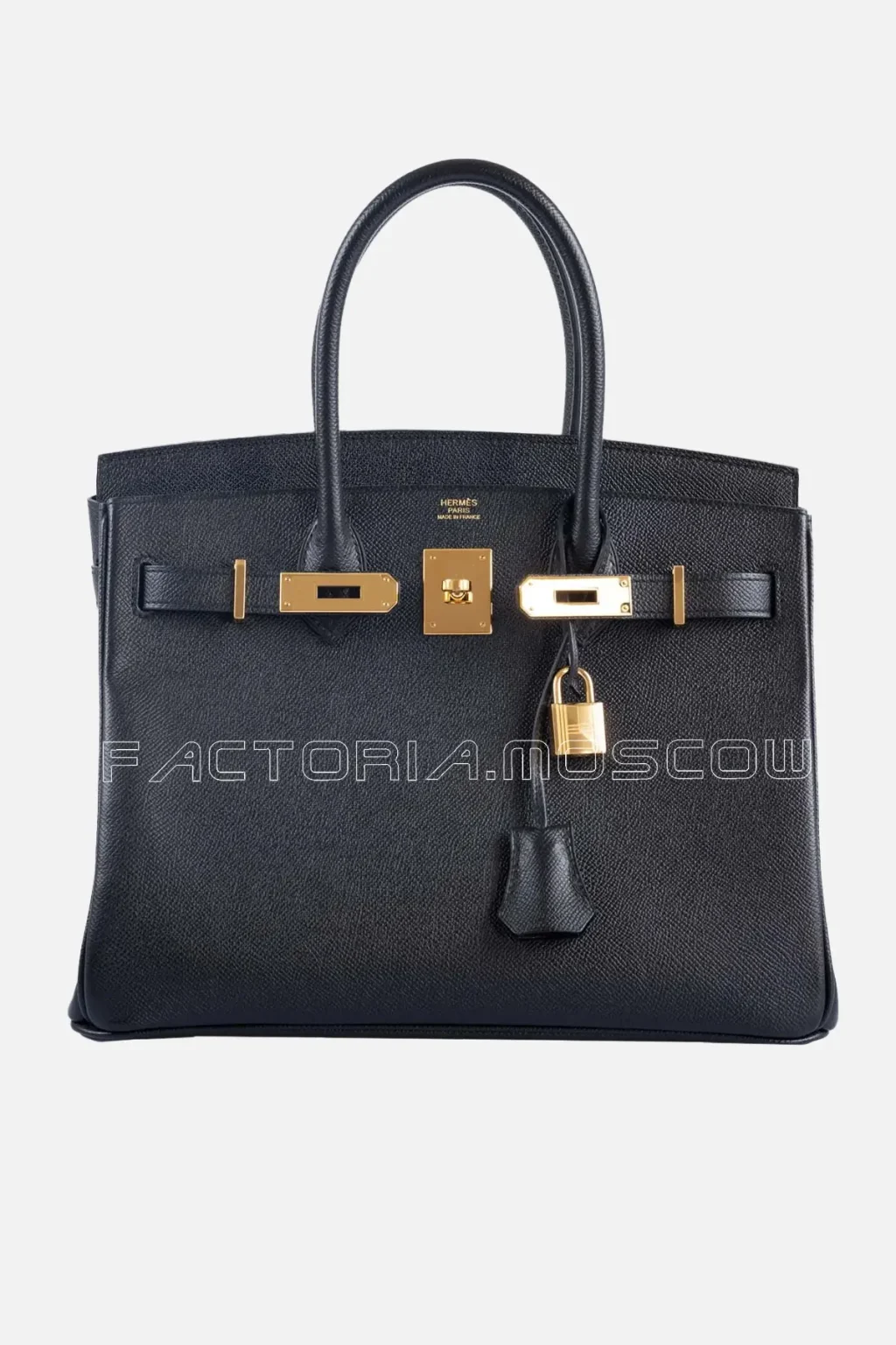 Hermes Birkin 30 Black Epsom GHW